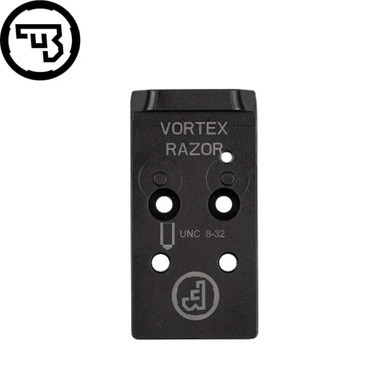 CZ P-10 plaque adaptatrice Optics Ready | empreinte Vortex Razor - Ubitzu