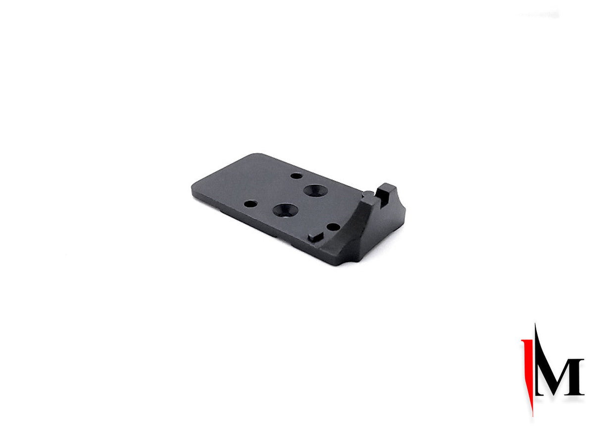 CZ Shadow 2 plaque adaptatrice Optics Ready avec hausse avancée intégrée | Trijicon RMR empreinte - Ubitzu