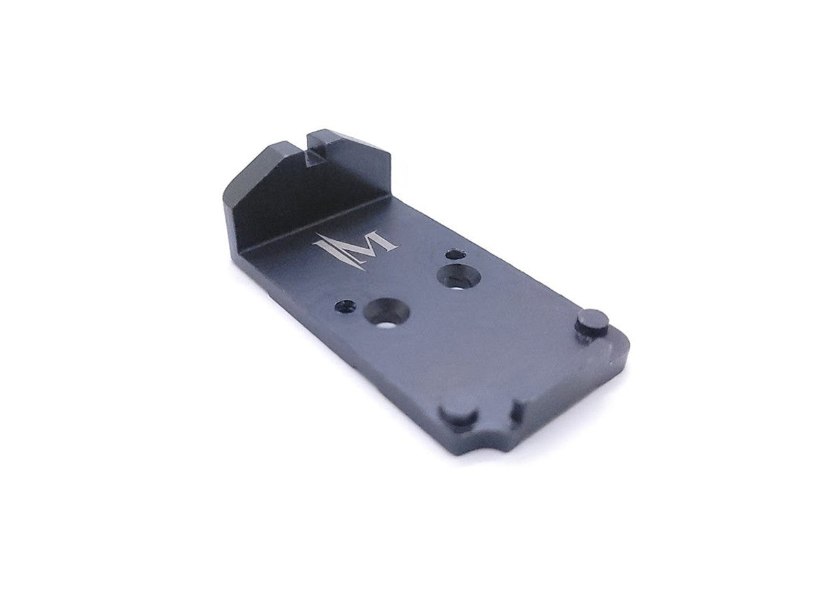 CZ Shadow 2 Optics Ready plaque adaptatrice with integrated hausse | Trijicon RMR empreinte - Ubitzu