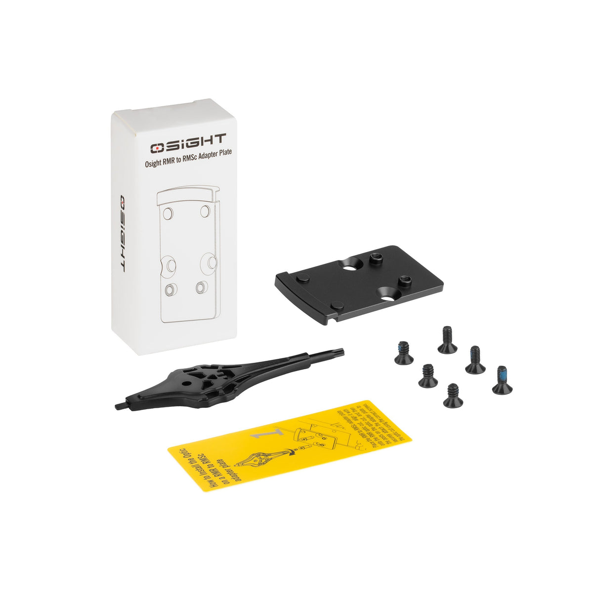 Adaptateur d'empreinte | de Trijicon RMR vers Shield RMSc & K-series empreinte - Ubitzu