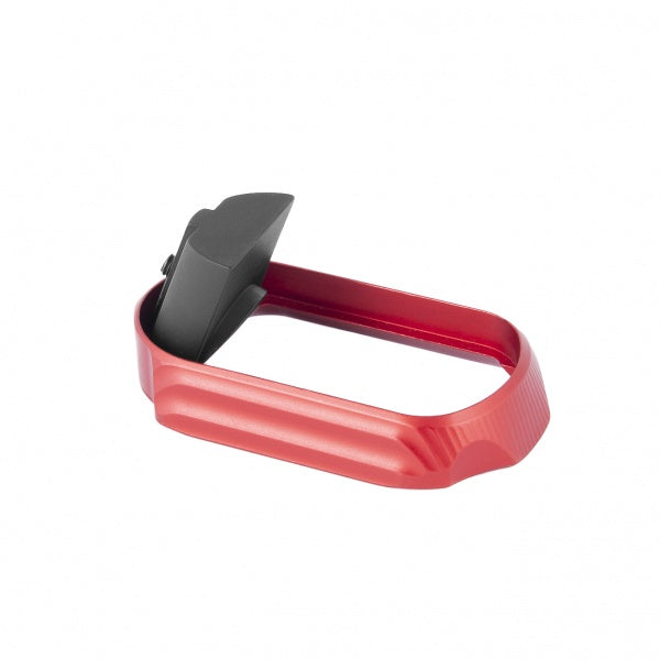 Glock 19X alu magwell - Rouge - Ubitzu