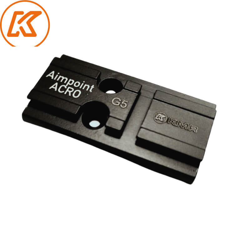 Plaque adaptatrice en acier pour viseur point rouge pour Glock MOS | empreinte Aimpoint Acro - Ubitzu