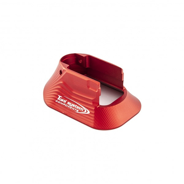 Tanfoglio open alu magwell pour Small Frame - Rouge - Ubitzu