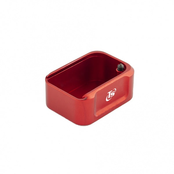 Walther Q5 Match SF talon de chargeur alu | +1 coup - Rouge - Ubitzu