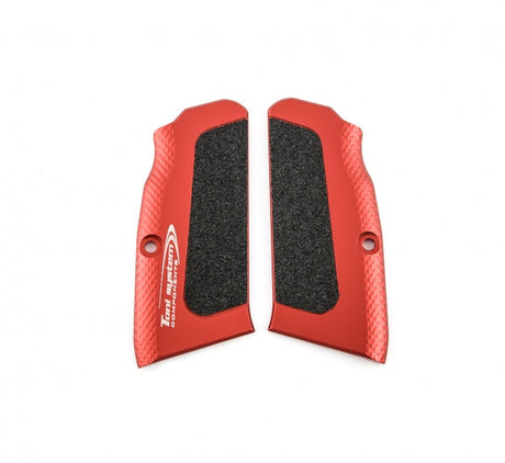 Tanfoglio [Stock, Limited, Gold Match, Defiant, Hexagon] long grips for Small Frame | High-grip