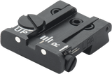 Browning Hi-Power [Sport Vigilante Mark III Practical HP40] hausse réglable | points blancs - Ubitzu