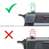 Browning Hi-Power Vigilante hausse réglable | vierge - Ubitzu