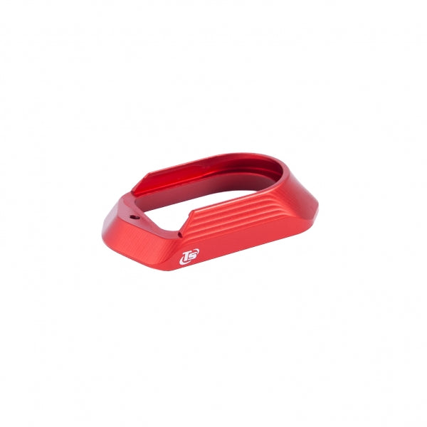 Canik Rival-S magwell alu [largeur : 39.5 mm] - Rouge - Ubitzu