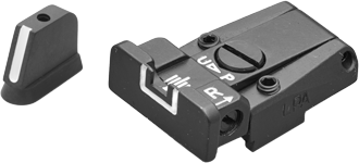 CZ P-07 CZ P-09 organes de visée réglables | lignes blanches - Ubitzu