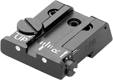 CZ P-10 hausse réglable | points blancs - Ubitzu