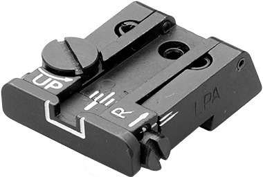CZ P-10 hausse réglable | lignes blanches - Ubitzu
