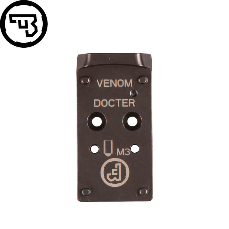 CZ P-10 Optics Ready plaque adaptatrice | Docter empreinte - Ubitzu