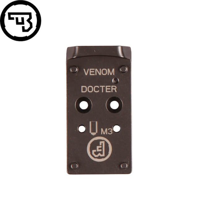 CZ P-10 Optics Ready plaque adaptatrice | Docter empreinte - Ubitzu