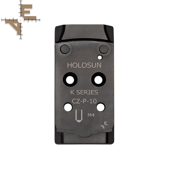 CZ P-10 plaque adaptatrice Optics Ready | Holosun K-series empreinte - Ubitzu