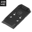 CZ P-10 plaque adaptatrice Optics Ready | Holosun K-series empreinte - Ubitzu