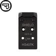 CZ P-10 Optics Ready plaque adaptatrice | Shield RMSc & Holosun K-series empreinte - Ubitzu