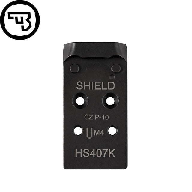 CZ P-10 Optics Ready plaque adaptatrice | Shield RMSc & Holosun K-series empreinte - Ubitzu