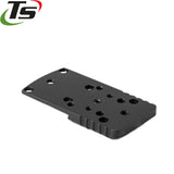 CZ P-10 [P-10C P-10F P-10S] montage point rouge | type B [RMR & RTS empreinte] - Ubitzu