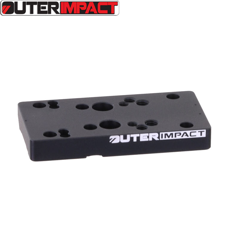 CZ Shadow 2 plaque adaptatrice Optics Ready | type C [RMR RTS Docter empreinte] - Ubitzu