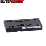 CZ Shadow 2 plaque adaptatrice Optics Ready | type C [RMR RTS Docter empreinte] - Ubitzu
