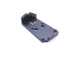 CZ Shadow 2 Optics Ready plaque adaptatrice with integrated hausse | Trijicon RMR empreinte - Ubitzu