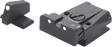 H&K P7 organes de visée réglables | points blancs - Ubitzu