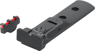 Smith & Wesson revolver [686 629 19 66 586 & other] adjustable sights | fiber optic - Ubitzu