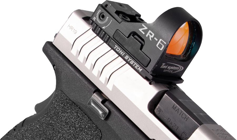 Springfield [XD OSP & XDM OSP] HS Produkt [SF19 RDR & XDM OSP] plaque adaptatrice | type B [empreinte RMR & RTS] - Ubitzu