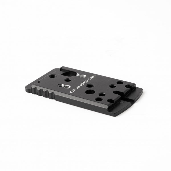 Springfield [XD OSP & XDM OSP] HS OSP [SF19 RDR & XDM OSP] plaque adaptatrice | type A [empreinte RMSc DPP & Docter] - Ubitzu