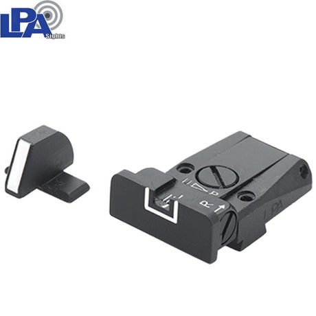 Springfield [XD,XDM] & HS Produkt [XDM HS-9 SF19] adjustable sights | white lines - Ubitzu