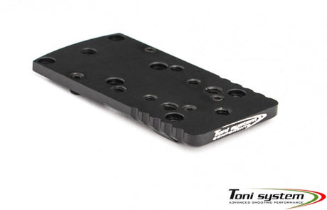 Springfield [XD,XDM XDS] & HS [XDM HS-9 XDS] red dot mount | type B [RMR & RTS footprint] - Ubitzu