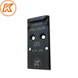 Plaque adaptatrice de viseur point rouge en acier pour Glock MOS | Trijicon RMR empreinte - Ubitzu