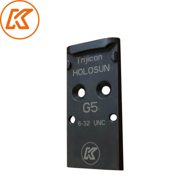 Plaque adaptatrice de viseur point rouge en acier pour Glock MOS | Trijicon RMR empreinte - Ubitzu