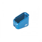Tanfoglio talon de chargeur alu pour Large Frame | +4 coups - Bleu - Ubitzu