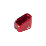 Tanfoglio talon de chargeur alu pour Large Frame | +4 coups - Rouge - Ubitzu