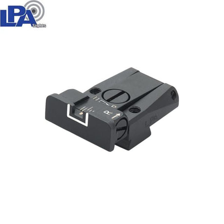 Tanfoglio Limited EAA Witness IWI Jericho Springfield P9 adjustable rear sight [9.5 mm] | white lines - Ubitzu