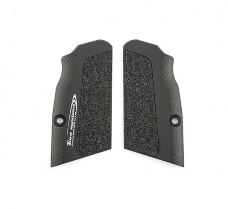 Tanfoglio short grips for Large Frame | High-grip - Black - Ubitzu