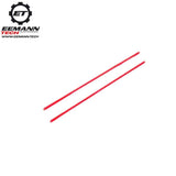 Inserts de visée à fibre optique universels | lot de 2 pièces - Rouge 1.0 mm - Ubitzu