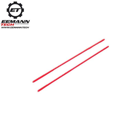 Inserts de visée à fibre optique universels | lot de 2 pièces - Rouge 1.0 mm - Ubitzu