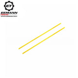 Inserts de visée à fibre optique universels | lot de 2 pièces - Jaune 1.0 mm - Ubitzu