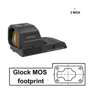 Optics ready plates for Glock