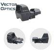 Vector Optics Omega 23x33 Viseur point rouge à réflexion à quatre réticules - Ubitzu