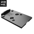 Walther PDP 1.0 [2021] plaque adaptatrice Optics Ready | empreinte Trijicon RMR - Ubitzu